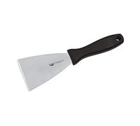 Paderno 18520-08 Spatola Triangolare professionale - Raschietto tagliapasta con manico, lama in acciaio inox, manico in polipropilene, 12 cm x 8 cm