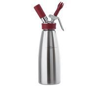 Paderno 41458-10 Sifone Professionale, 1.0 lt, Acciaio Inossidabile, Argento