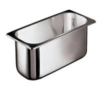 Paderno 41471-17 Bacinella per Gelato, in Acciaio Inox, 7.5 lt