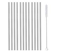 PADERNO 41490-00 Cannucce con scovolino, Acciaio Inox, 12 pezzi