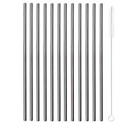 PADERNO 41490B00 Cannucce con Scovolini, Inox, 12 pezzi