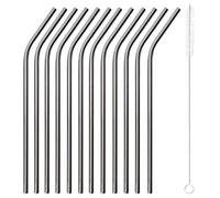 PADERNO 41490C00 Cannucce con Scovolino Inox, Rame, Acciaio x12