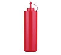Paderno World Cuisine Flacone Dosatore, in Polietilene, Rosso, capacità 0,72 lt