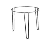 Paderno 41933-18 Supporto per Cornetto Cinese, Acciaio Inox