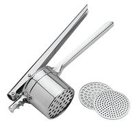 PADERNO SCHIACCIAPATATE CON 3 GRIGLIE ACCIAIO INOX 42566-03