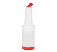 Paderno 44106R10 Contenitore Versatore, 1 lt, Plastica, Rosso