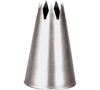 Paderno 47208-10 Set 6 Pezzi Bocchette Foro a Stella, Acciaio Inox