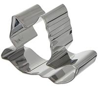 Paderno 47382-08 Tagliapasta Colomba, Acciaio Inox