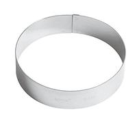 Paderno 47530-14 Anello per Torte Cm 14, Acciaio Inox
