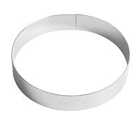 Paderno 47530-18 Anello per Torte Cm 18, Acciaio Inox