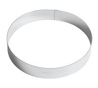 Paderno 47530-20 Anello per Torte Cm 20, Acciaio Inox