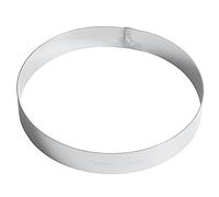 Paderno 47530-22 Anello per Torte Cm 22, Acciaio Inox