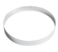 Paderno 47530-28 Anello per Torte Cm 28, Acciaio Inox