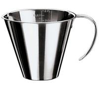 Paderno 5 - 7/20,3 cm diametro impilabile in acciaio INOX dosatore