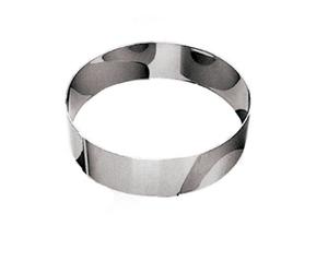 Paderno 864970 Anello per Torte, Acciaio Inossidabile, Grigio, 26 cm