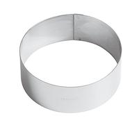 Paderno Anello Pasticceria per Mousse, Acciaio Inox, 12 cm