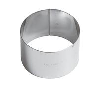 Paderno Anello Pasticceria per Mousse, Acciaio Inox, 6 cm