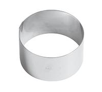 Paderno Anello Pasticceria per Mousse, Acciaio Inox, 7,5 cm