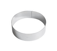 Paderno Anello per Torte/Coppapasta in Acciaio Inox 18/10, Diametro 20 cm, Altezza 6 cm