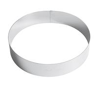 Paderno Anello per Torte/Coppapasta in Acciaio Inox 18/10, Diametro 28 cm, Altezza 6 cm