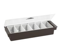 Paderno Contenitore condimenti spezie plastica 3/ 4/ 6 vaschette
