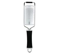 Paderno - Grattugia Appendibile Multiuso in Acciaio Inox 18/10 per Formaggi, Verdure, Aglio, Cioccolato - Lunghezza 30 cm, Superficie Grattugia 13 x 7 cm