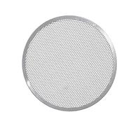 Paderno Retina Spargifiamma in Alluminio per Pizza, Pane, Cottura Rapida e Uniforme, Adatta a Microonde, Forno Elettrico e a Legna, Diametro 36 cm, Argento