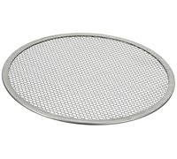 Paderno Retina Spargifiamma in Alluminio per Pizza, Pane, Cottura Rapida e Uniforme, Adatta a Microonde, Forno Elettrico e a Legna, Diametro 30 cm, Argento