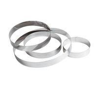 Paderno Sambonet Anello inox per torte h. 3,5 cm Accessori pasticceria