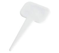 Paderno Segnagusto Neutro Cm 15X7 Conf 10 Pz Pmma Bianco