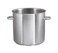 Paderno Serie 1000 Pentola Grande Inox 18/10-Ø 28 cm, Altezza 26,5 cm, Induzione, 17 Litri, Acciaio Inossidabile