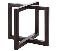 Paderno Supporto Cm 20X20 H 17,5 Legno Acacia Nero