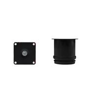 PADGCNOR Piedini di supporto per il letto Piedino Regolabile In Acciaio Inox For Divano, Mobiletto, For Mobili, Gambe Di Supporto For TV, Letto, Tavolino Da Caffè(Black 60mm)