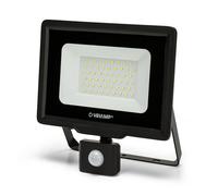 PADLIGHT5, proiettore LED SMD 50W IP44, nero 4000K. Con IR