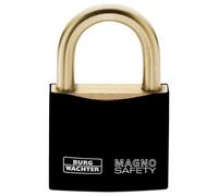 Padlock Antiscintilla In Ottone Massiccio Nero 40Mm - 414 40 NERO