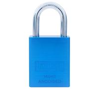 Padlock In Alluminio Solido 38Mm, Blu - K14040BLUD