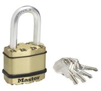 Padlock In Ottone Pesante Da 45Mm Con Catenaccio Lungo 38Mm - M1BEURDLF