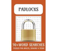 Padlocks Word Search Puzzle Book: Unlock the fun with this padlock-themed word search book! Packed with puzzles about locks, keys, security, safes, ... lovers, lockpickers, and escape room fans!