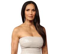 Padma Lakshmi (Long Dress) Half Body Buddy Cutout