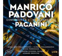 Padovani Manrico - Paganini: Violinkonzerte Nr.1 & 2 - Cd