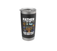 Padre del Bar Mitzvah Bicchiere termico in acciaio inox doppia parete