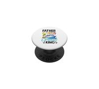 Padre Del Compleanno Crociera Re PopSockets PopGrip Adesivo