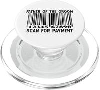 Padre dello sposo Scansione per il pagamento Matrimonio divertente PopSockets PopGrip per MagSafe