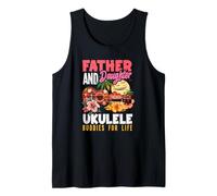 Padre e Figlia Ukulele Buddies for Life Music Player Canotta