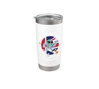 Padre E Figlia Viaggio In Progress Britain Travel Matching Bicchiere termico in acciaio inox doppia parete