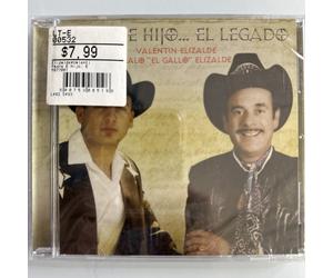 Padre E Hijo El Legado By Valentín Elizalde (CD, 2008, Universale Latino) Nuovo