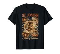 Padre e Lavoratore cattolico di San Giuseppe Maglietta
