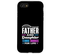 Padre Figlia Tennis Giocatore Buddies For Life Custodia per iPhone SE (2020) / 7/8