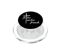 Padre Maestro Amico Gesù Croce Cristiana PopSockets PopGrip per MagSafe