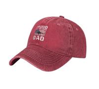 Padre Orgoglioso di Un Membro delle Forze Armate Statunitensi. Cappellino Baseball UPF Protection Cappello con Visiera Classic Cappello da Camionista per Tennis Adulto Golf Sportive